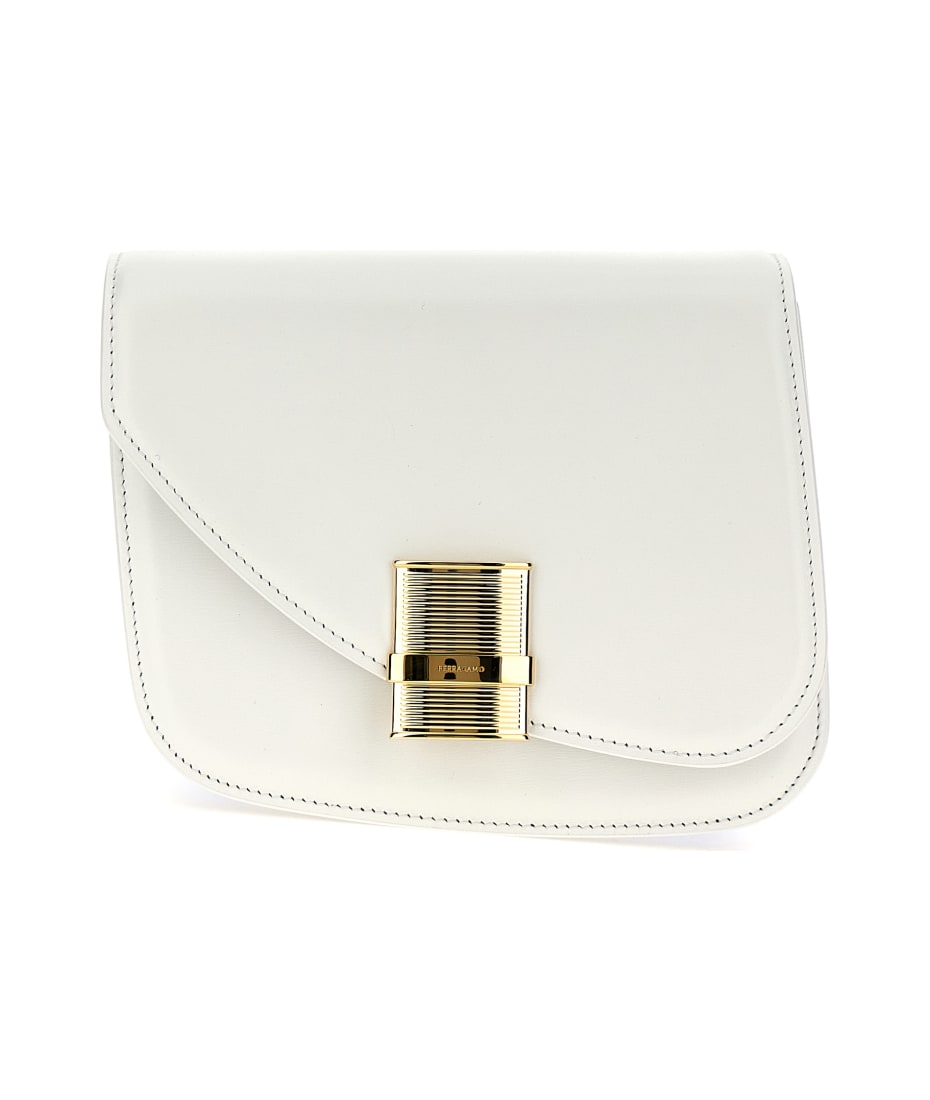 【関税込み】FERRAGAMO 'Fiamma' small shoulder bag Ferragamo 'fiamma' Small Shoulder Bag | italist