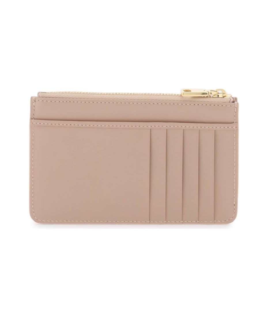 【送料&関税込】Dolce & Gabbana Dg Logo Cardholder Calfskin card holder with DG logo in Black for Women