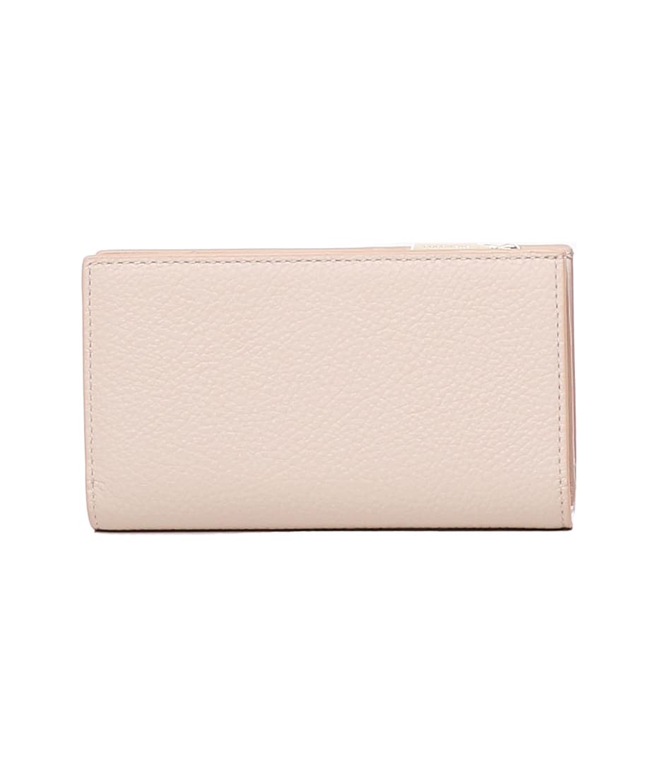 折りたたみ財布 COCCINELLE LOGO LLIC SOFT WALLET Metallic Soft | Coccinelle®
