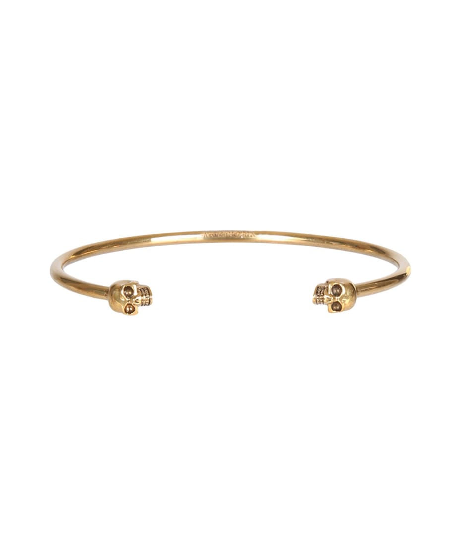 Alexander McQueen Twin Skull Bracelet | italist