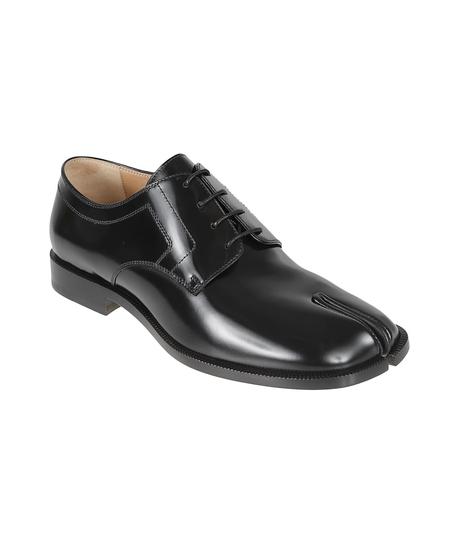 新品 Maison Margiela TABI LACE UP SHOES Tabi Lace-Up in Black