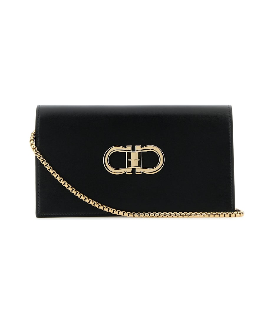 ハンドバッグ [Salvatore Ferragamo]Borsa a mano geometrica (M) Salvatore Ferragamo Gancini Handbag Shoulder Bag AF-21 0290