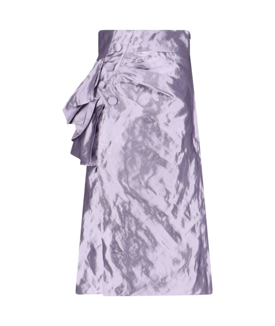 【送料&関税込】Maison Margiela Draped Detailed Midi Skirt Maison Margiela Draped Detailed Midi Skirt | italist, ALWAYS