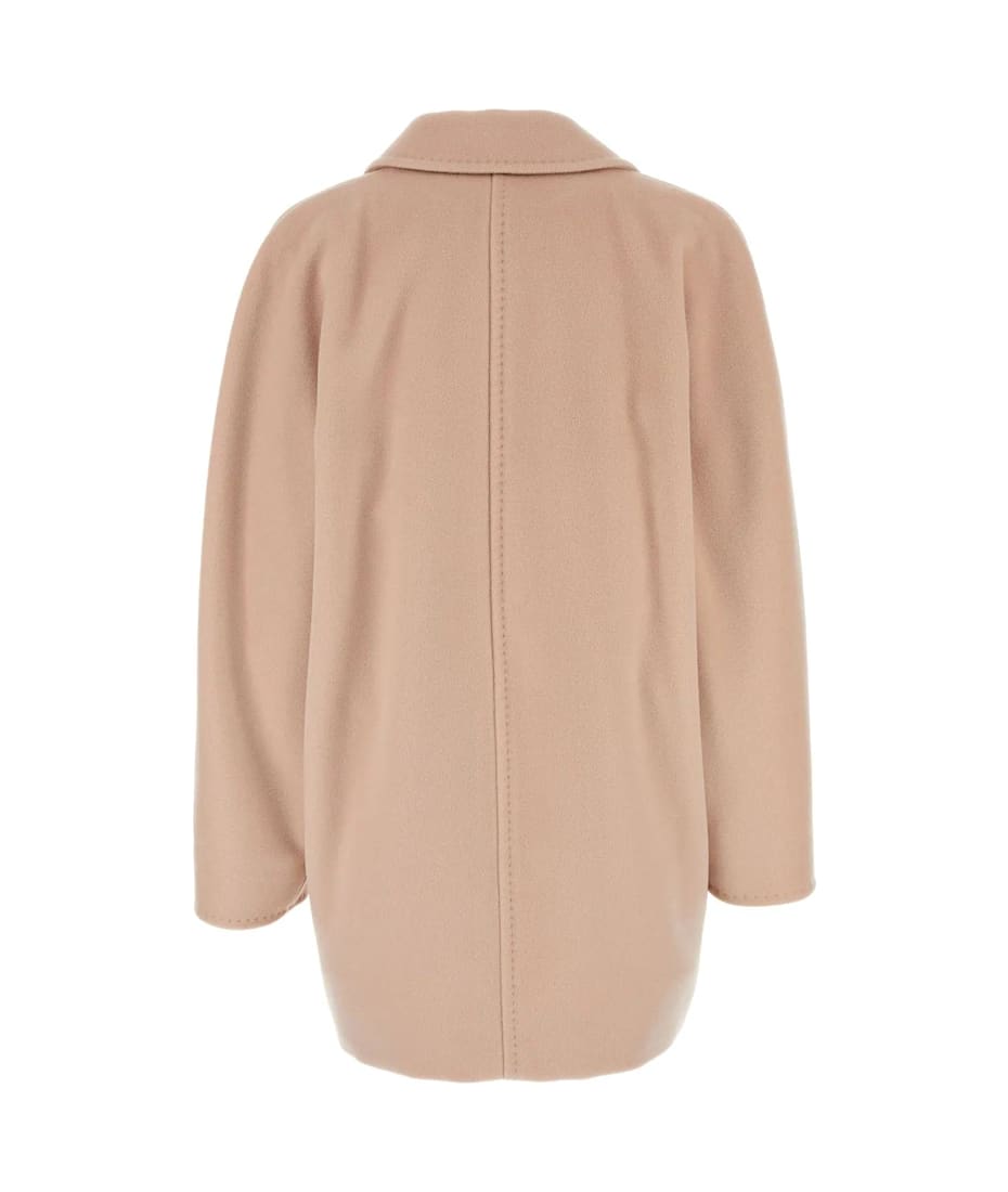コート Max Mara Pastel Pink Wool Blend Rebus Coat Max Mara Pastel Pink Wool Blend Rebus Coat | italist, ALWAYS