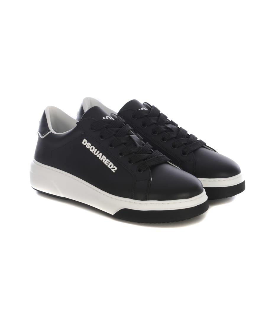 【Dsquared2】Soccer 1964 ロゴ レザーシューズ Dsquared2 Sneakers 
