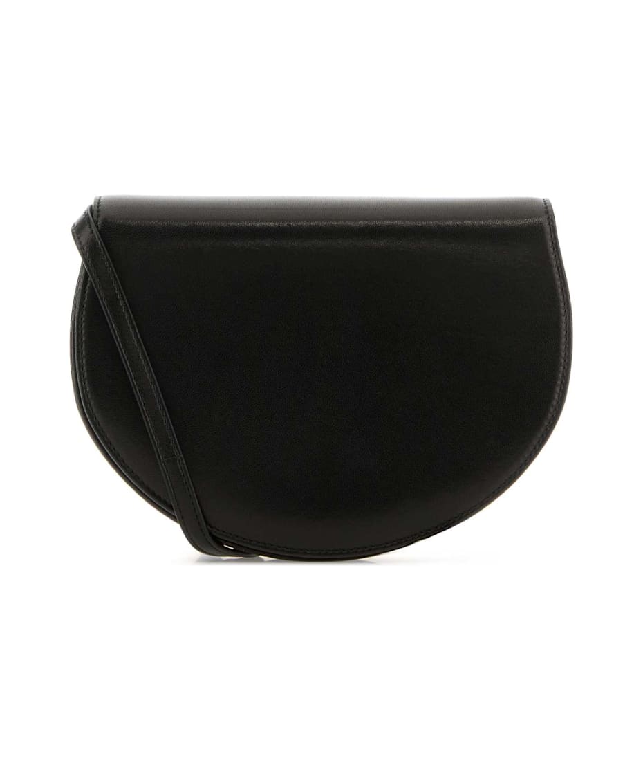 【関税&送料込】The Row Black Leather Canteen Shoulder Bag The Row Black Leather Canteen Shoulder Bag | italist, ALWAYS