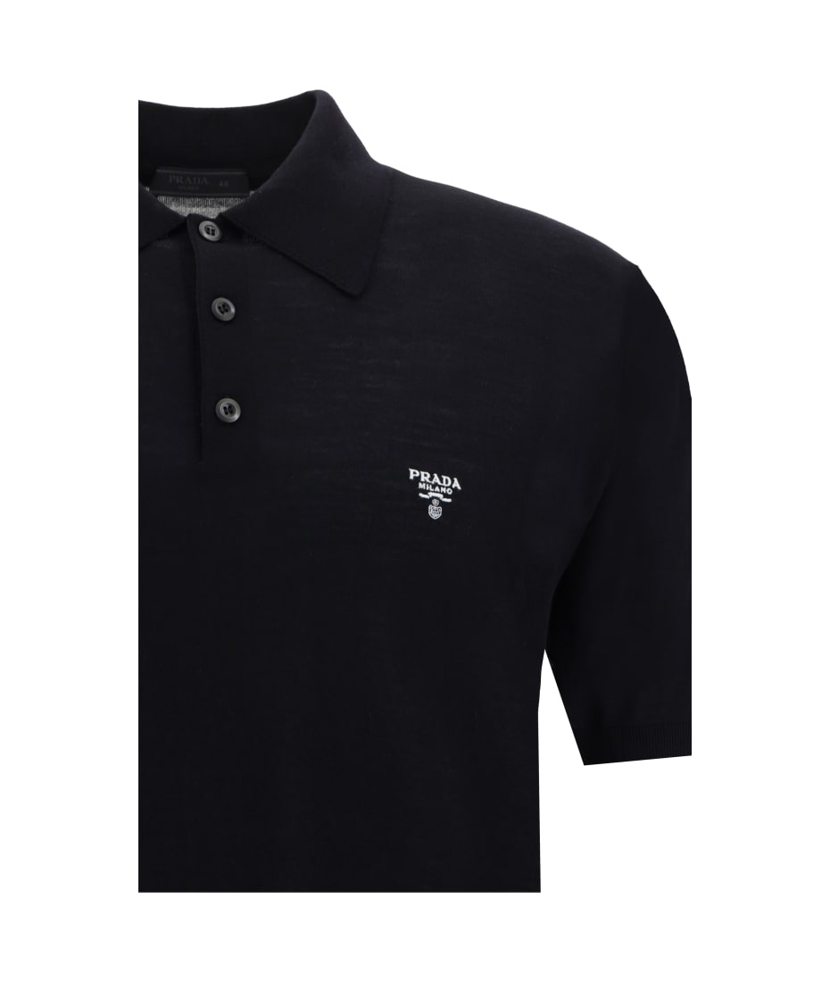 プラダ　ポロシャツ PRADA SPORTS(プラダスポーツ) ポロシャツ SJJ887 パープル