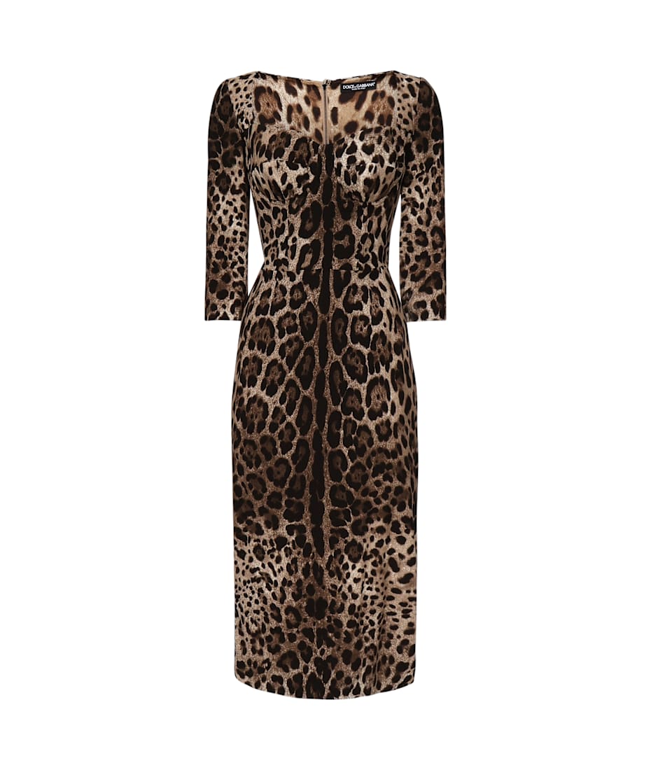 【送料&関税込】Dolce & Gabbana Leo Print Bustier Dress Dolce & Gabbana Leo Print Bustier Dress | italist