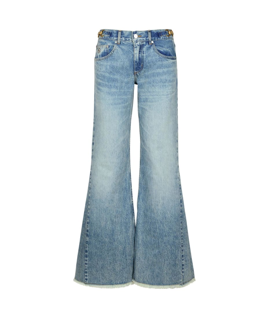 【関税&送料込】Stella Mccartney Light Blue Denim Jeans Stella McCartney Light Blue Cotton Jeans | italist