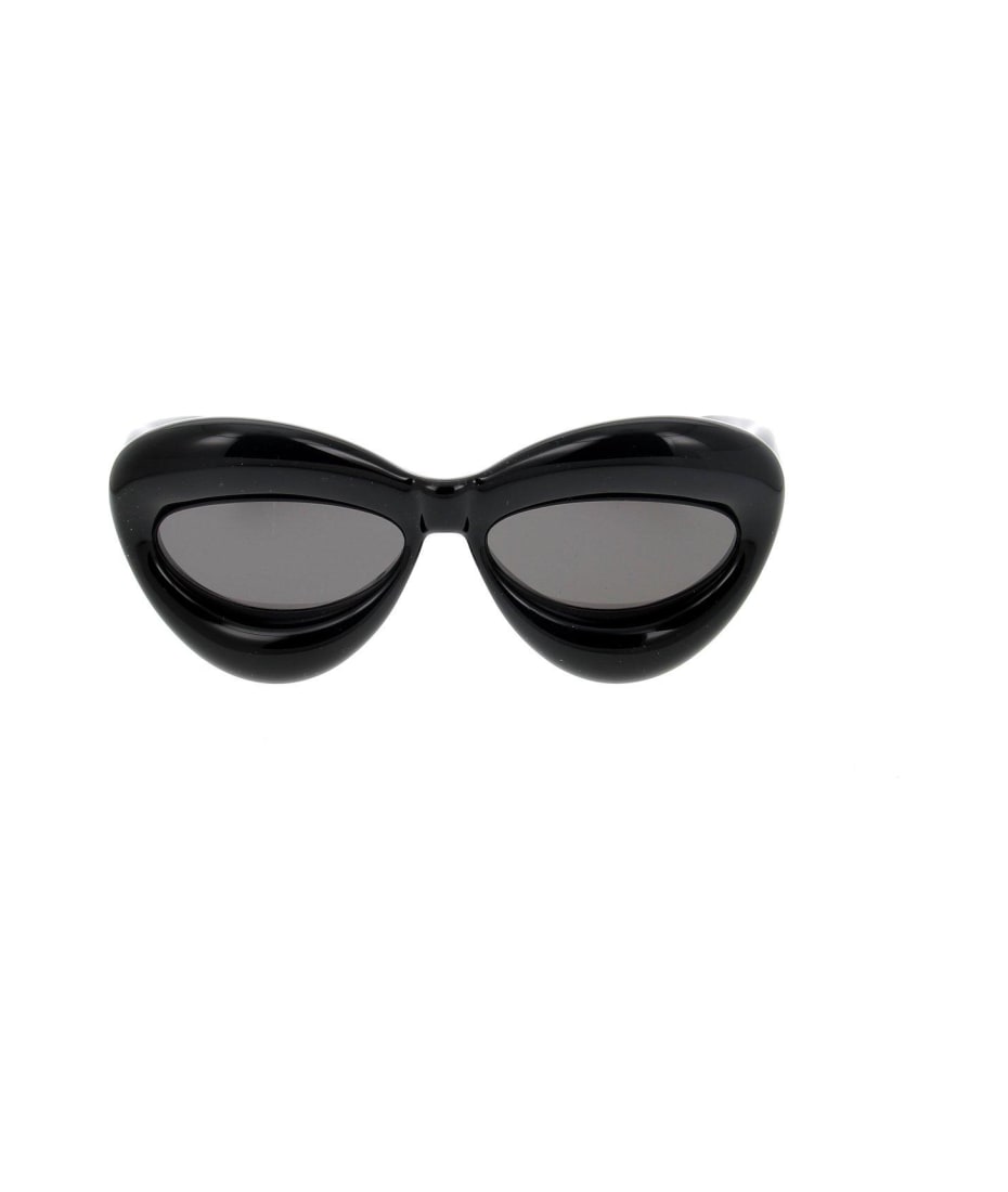 LOEWE キャットアイフレムサンクラス LW40051F 01A Sunglasses Loewe Black LW40051F 01A 53-21