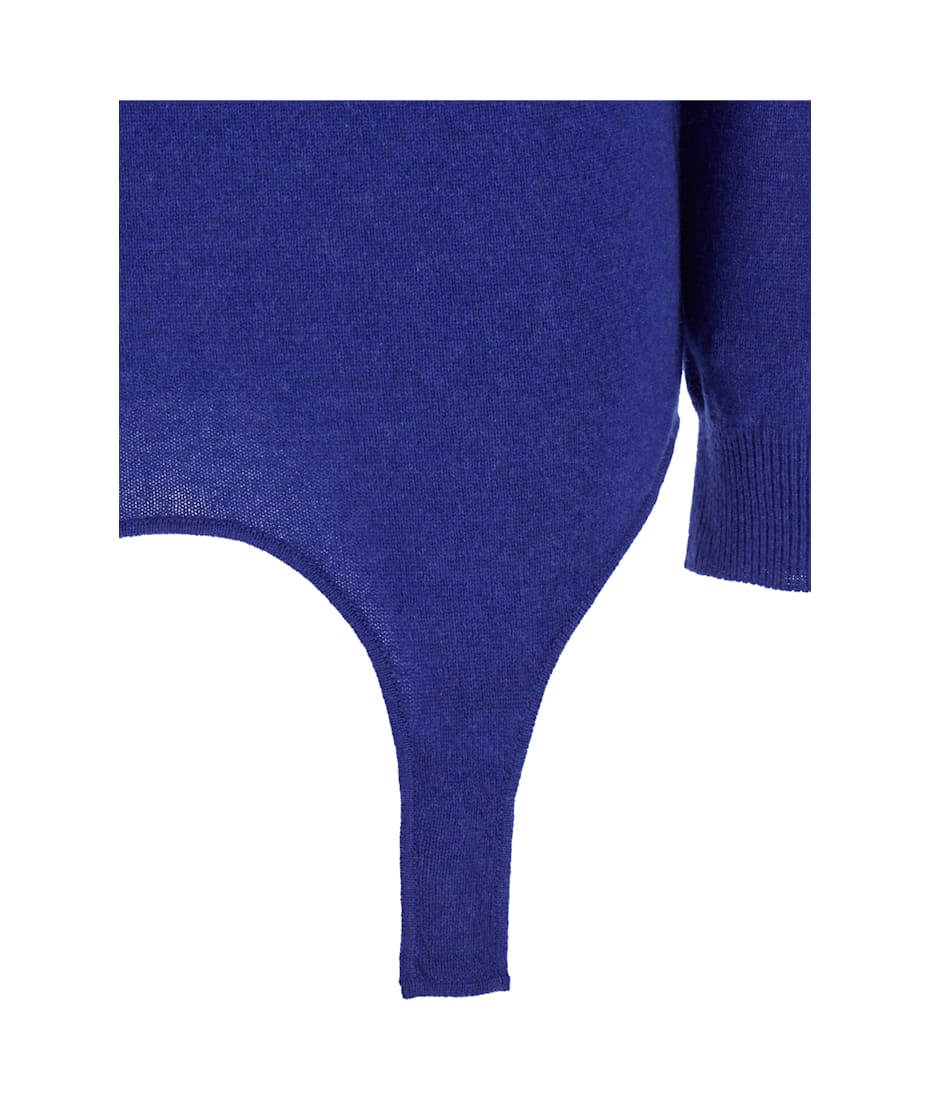 【送料&関税込】Saint Laurent Electric Blue Cashmere Sweater Saint Laurent Electric Blue Cashmere Sweater | italist