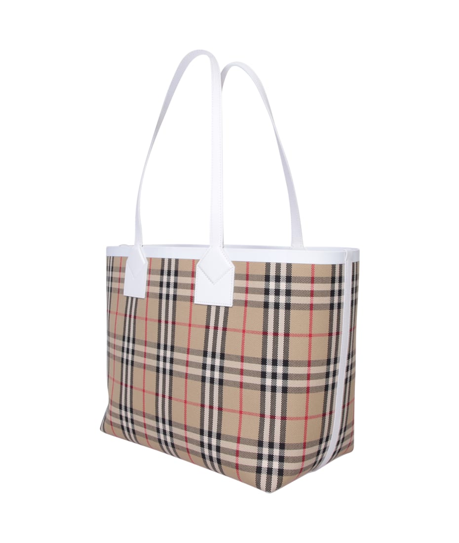【関税＆送料込み】Burberry London Shopper Bag Burberry Medium London Tote Bag - Couture USA