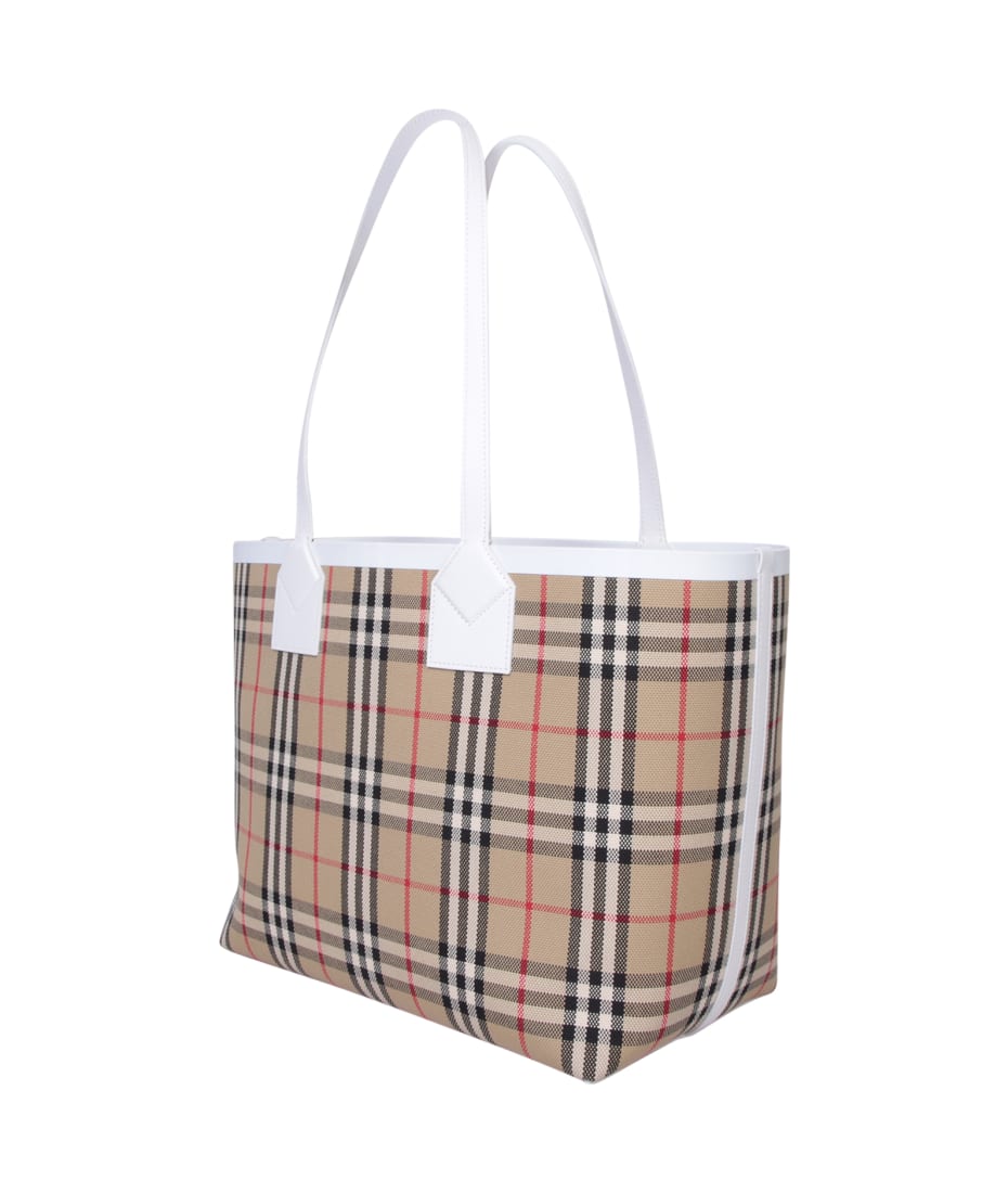 Shop Burberry 2023 SS Totes (8066223B9534, 8066223 B9534, 8066223, BURBERRY  LONDON MEDIUM TOTE BAG) by CiaoItalia