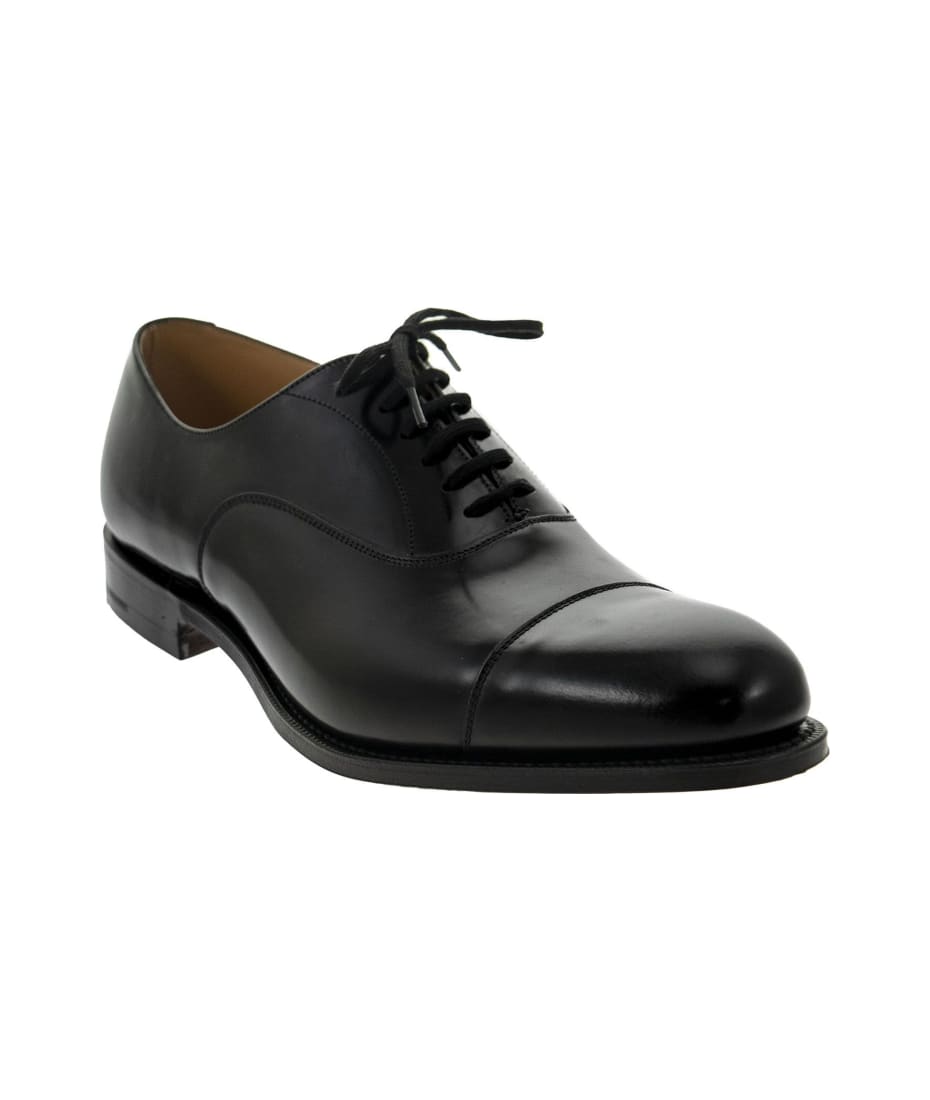 Dubai - Oxford In Black Brushed Calf Leather