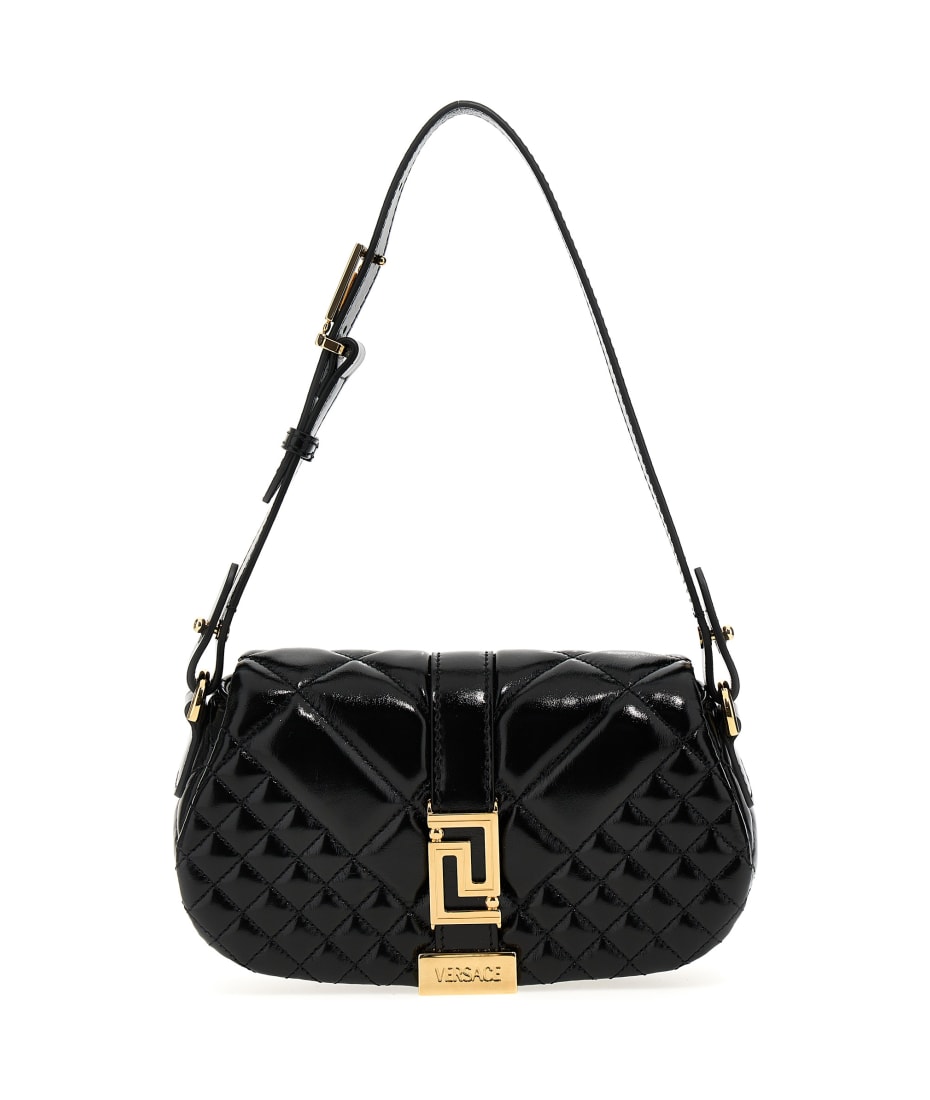 Versace Greca Goddess Mini Quilted Crossbody Bag