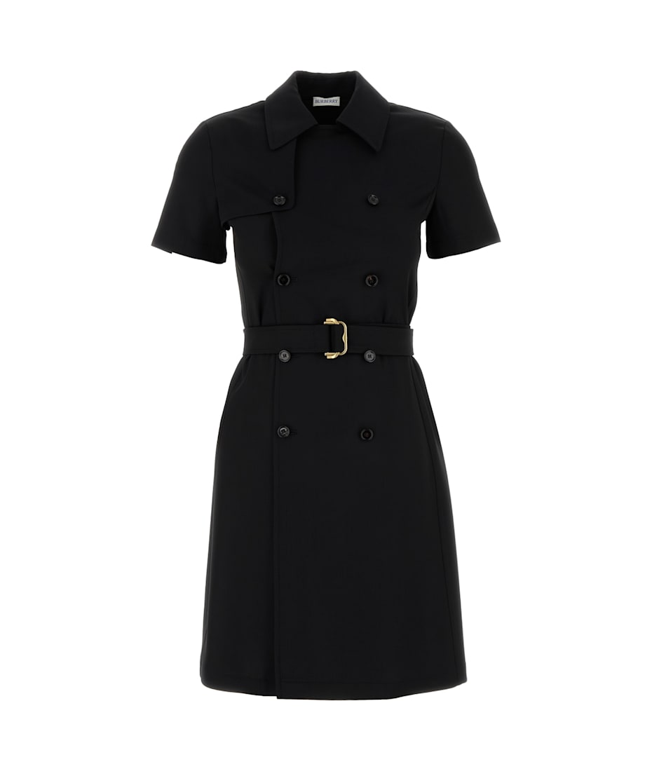 【送料&関税込】Burberry Midi Dress BURBERRY Ladies Dark Honey Cut-Out Checked Midi Dress, Brand