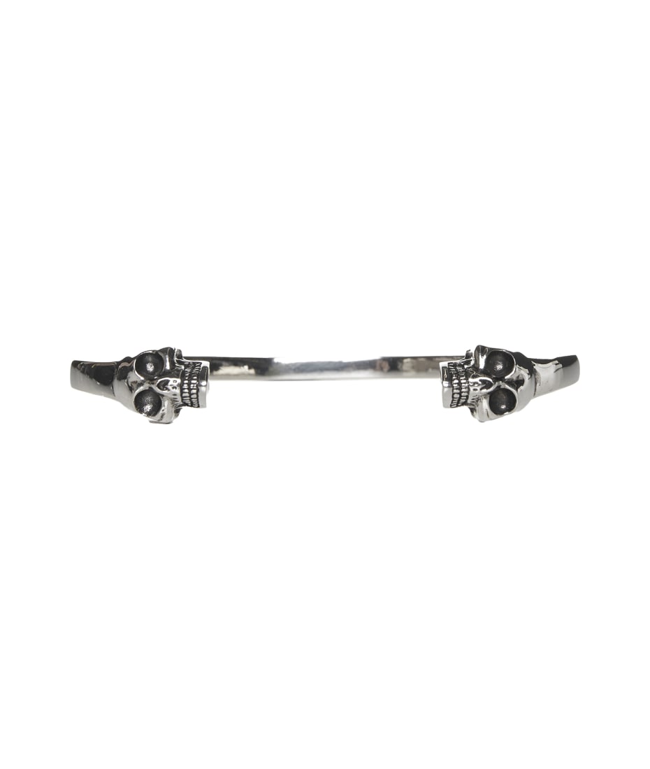 【ALEXANDER MCQUEEN】ブレスレットバングル Twin Skull Alexander McQueen Twin Skull Bracelet | italist