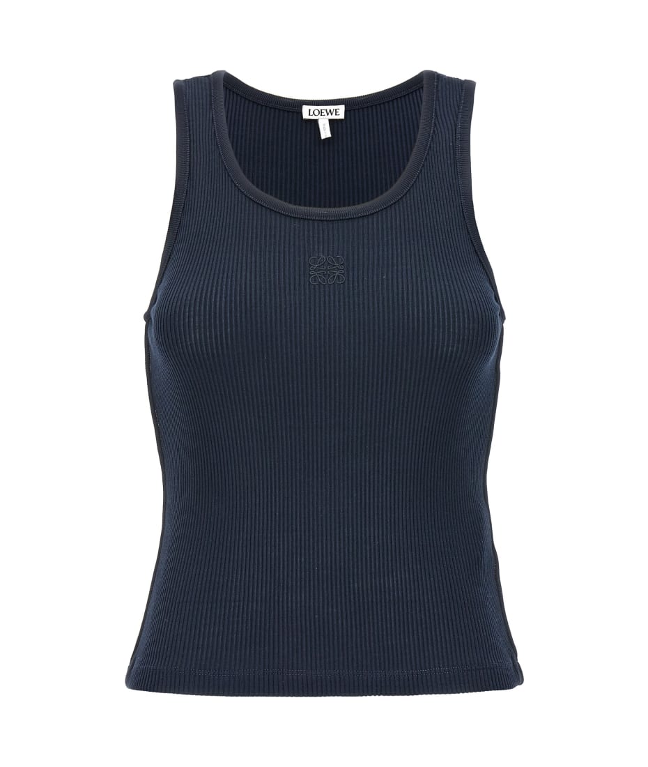 LOEWE 刺繍ロゴ タンクトップ Loewe Logo Embroidery Tank Top | italist