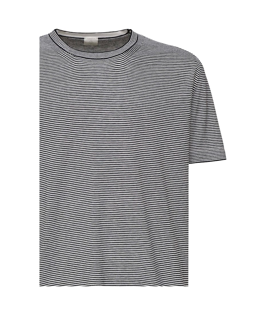Tシャツ・カットソー ELEVENTY Men T-shirt Pearl K76MAGK46MAG0K021 01-08 Beige henley linen t-shirt Eleventy - men - ELEVENTY
