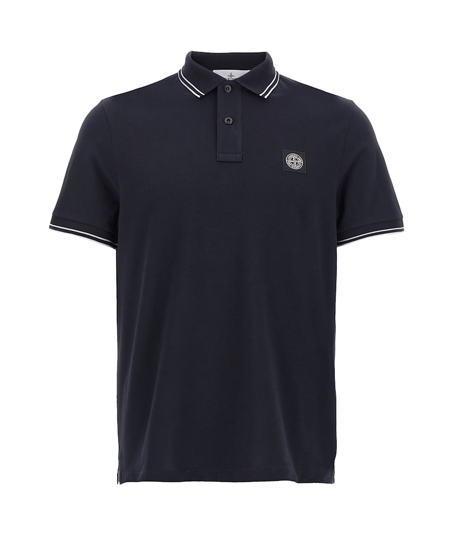 Stone Island Logo Badge Polo Shirt italist
