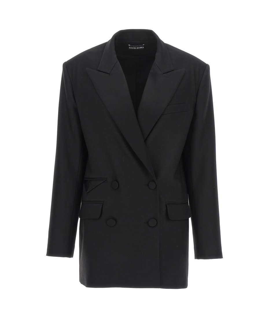 ジャケット DAVID KOMA 'Tailored Tuxedo' blazer Black David Koma 'tailored Tuxedo' Blazer | italist