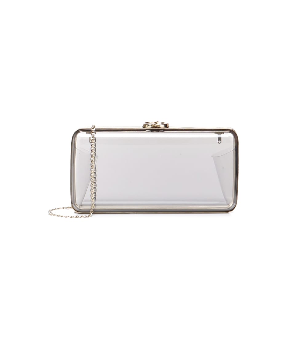 【送料&関税込】Gianvito Rossi Vetra Clutch In Plexiglass Gianvito Rossi Vetra Clutch In Plexiglass | italist, ALWAYS