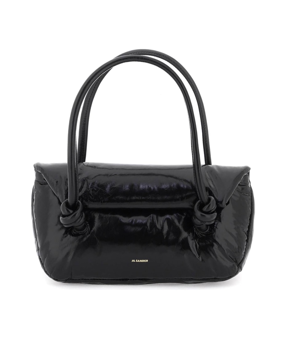 ハンドバッグ JIL SANDER Patent Leather Small Shoulder Bag Jil Sander Patent Leather Small Shoulder Bag | italist