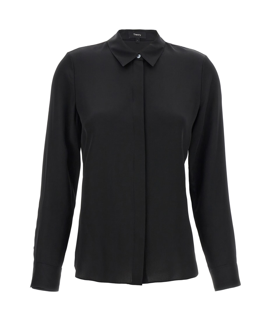 Theory　シルク100%　CLASSIC FITTED SHIRT Theory Classic Fitted Shirt | Neiman Marcus