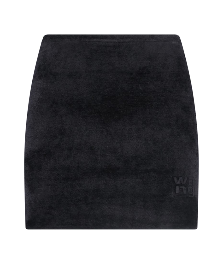 スカート Alexander Wang Chenille skirt Alexander Wang Chenille Skirt Mini in Black | THE LIST