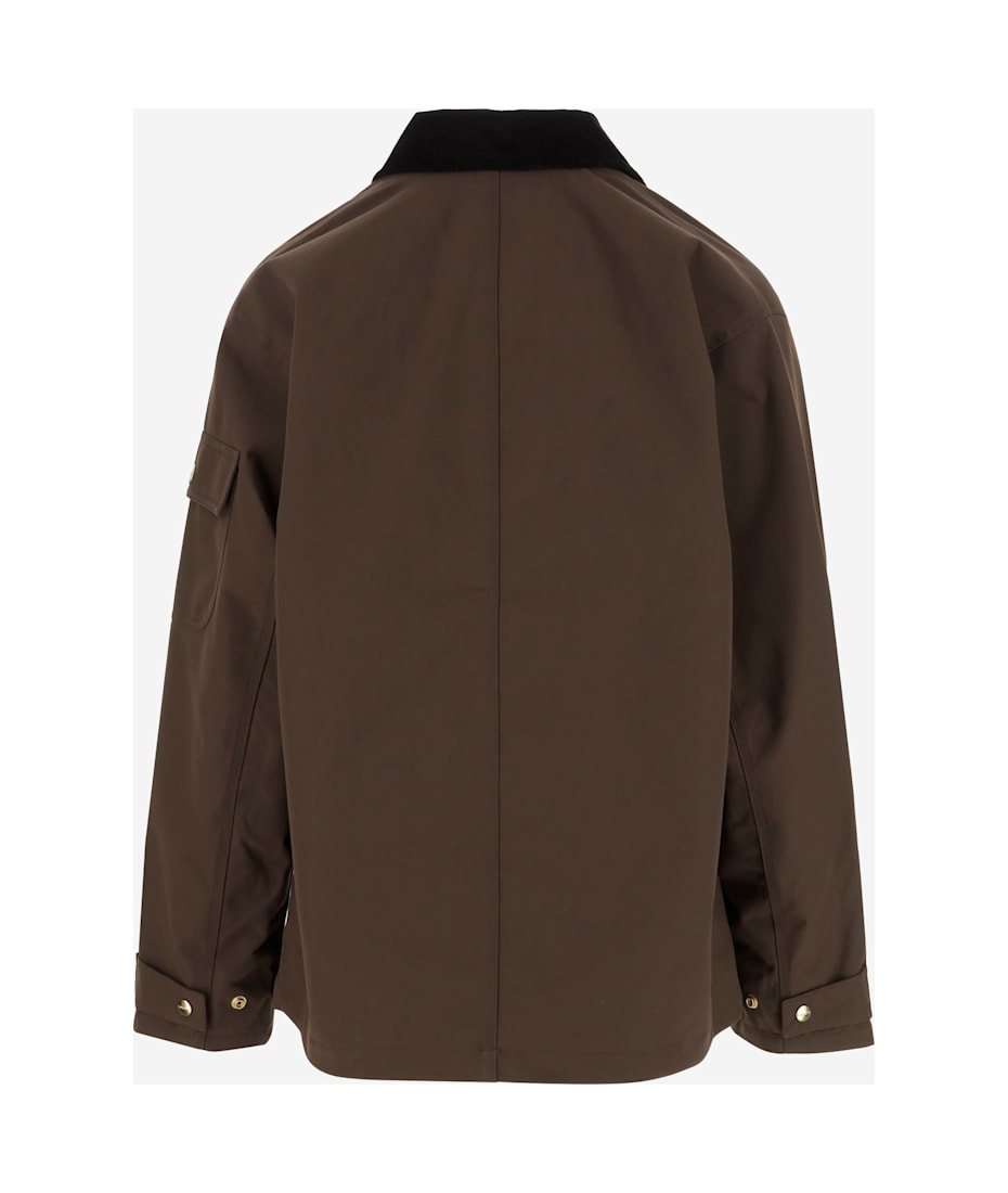 Carhartt Clapton Jacket With Logo | italist Carhartt Clapton Jacket With Logo | italist