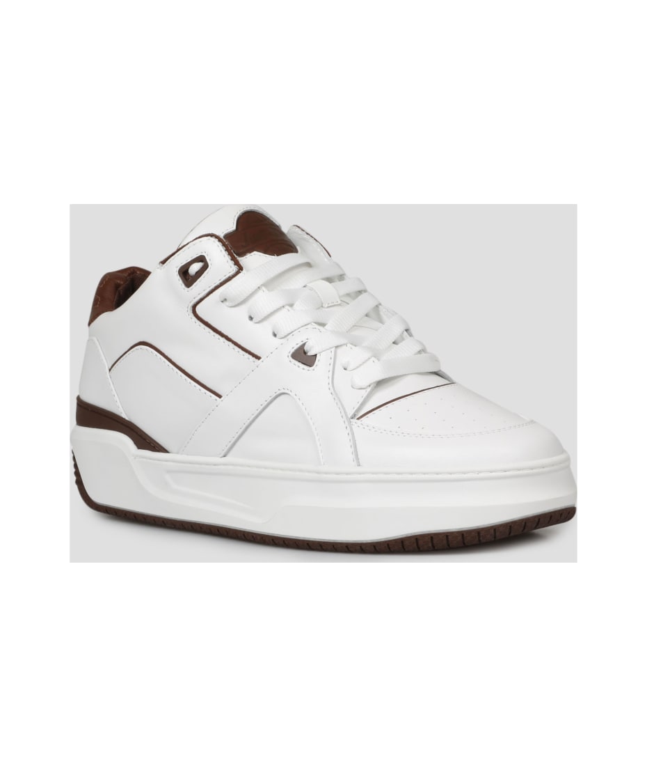 Just Don Men's Luxury Courtside Low Sneakers