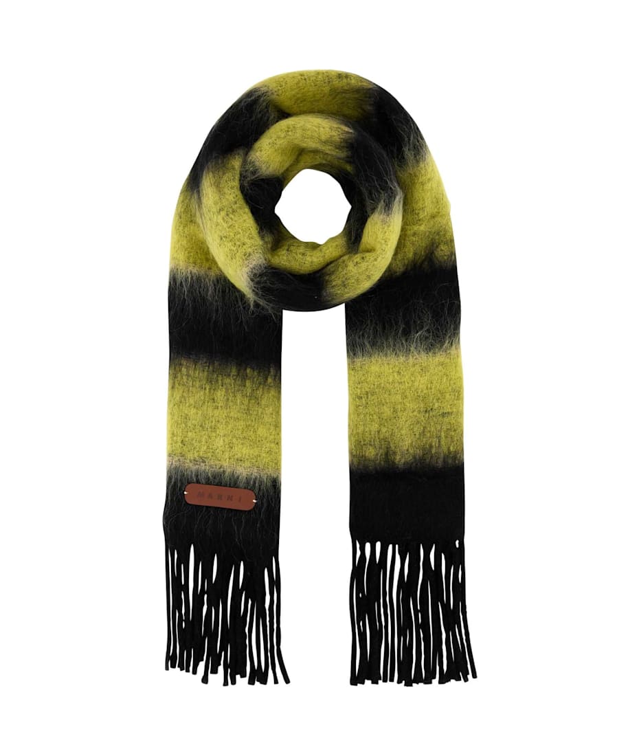 【送料&関税込】Marni Multicolor Wool Blend Scarf Marni Multicolor Wool Blend Scarf | italist