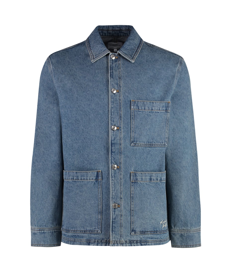 Maison KITSUNE デニム カバーオール Maison Kitsuné Denim Jacket | italist