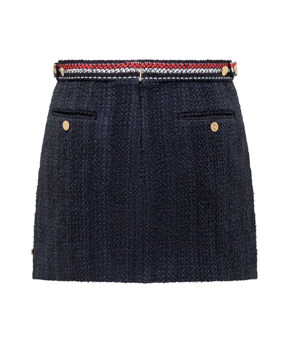 【送料&関税込】Thom Browne Thigh Length Side Tab Skirt Thom Browne Side tab thigh length skirt | The Fashion Square
