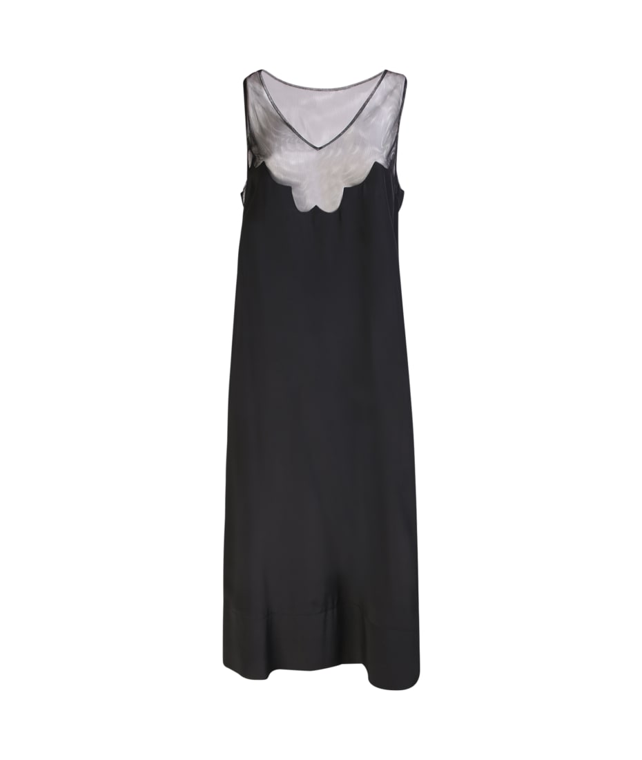 【送料&関税込】Simone Rocha Black V-neck Dress Simone Rocha Black V-neck Dress | italist