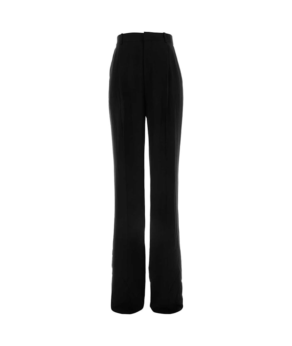 Saint Laurent Black Crepe Pant | italist