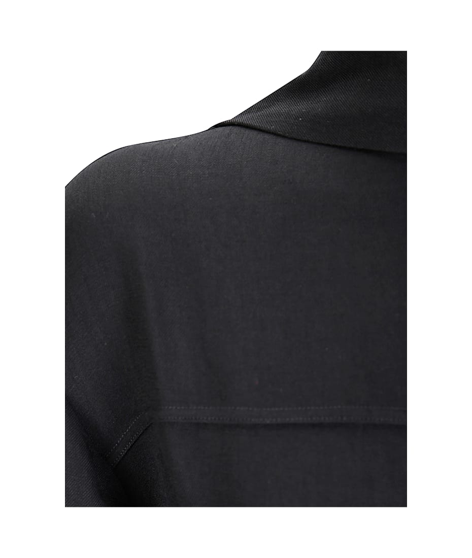 Studio Nicholson High Collar Long Sleeve Dress | italist