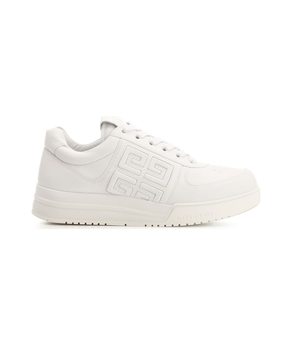 【GIVENCHY】G4 SNEAKERS Givenchy Men's G4 Patent Leather Low-Top Sneakers | Neiman