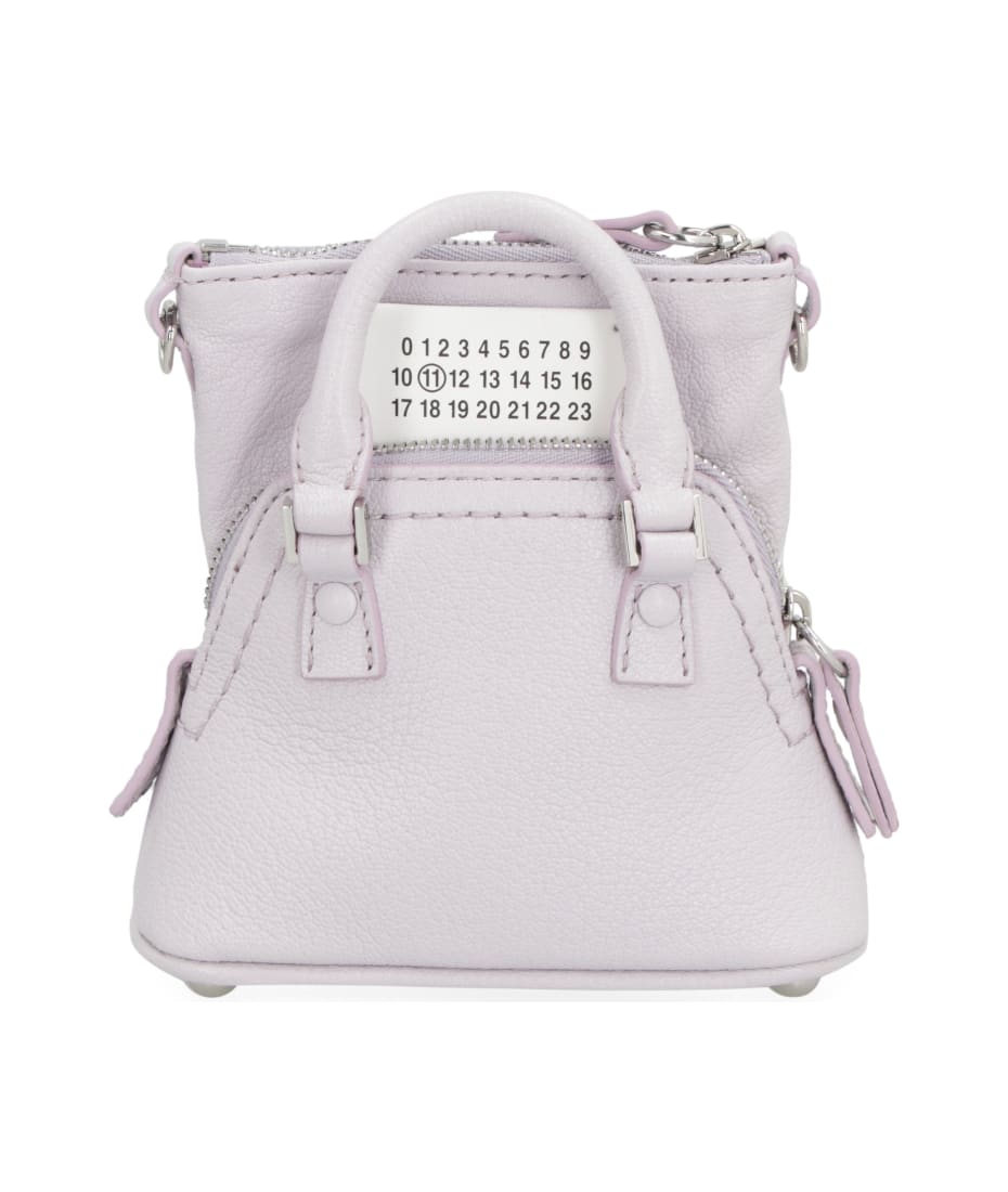 【MAISON MARGIELA】5AC classique baby SHOULDER BAGS 5AC Classique Baby leather shoulder bag in pink - Maison