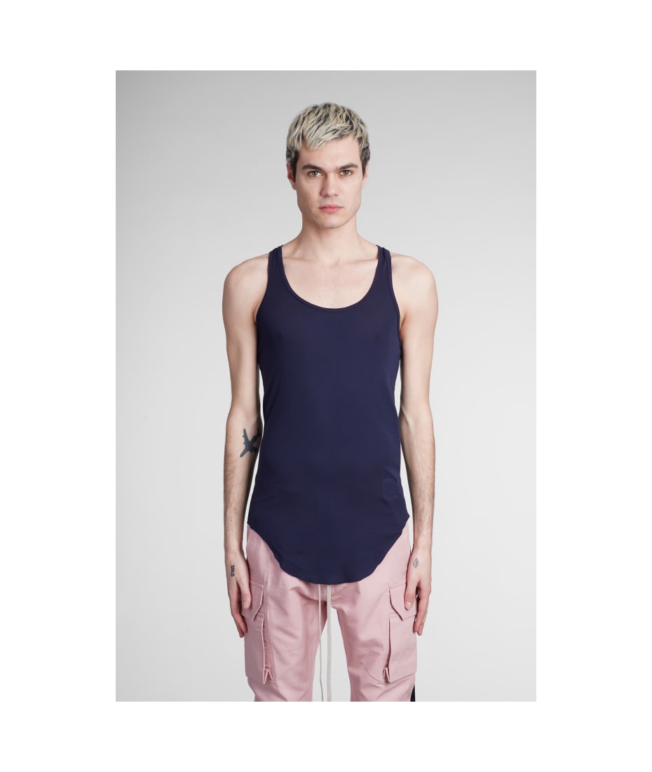 DRKSHDW Drk Tank Topwear In Blue Cotton タンクトップ 通販 | italist