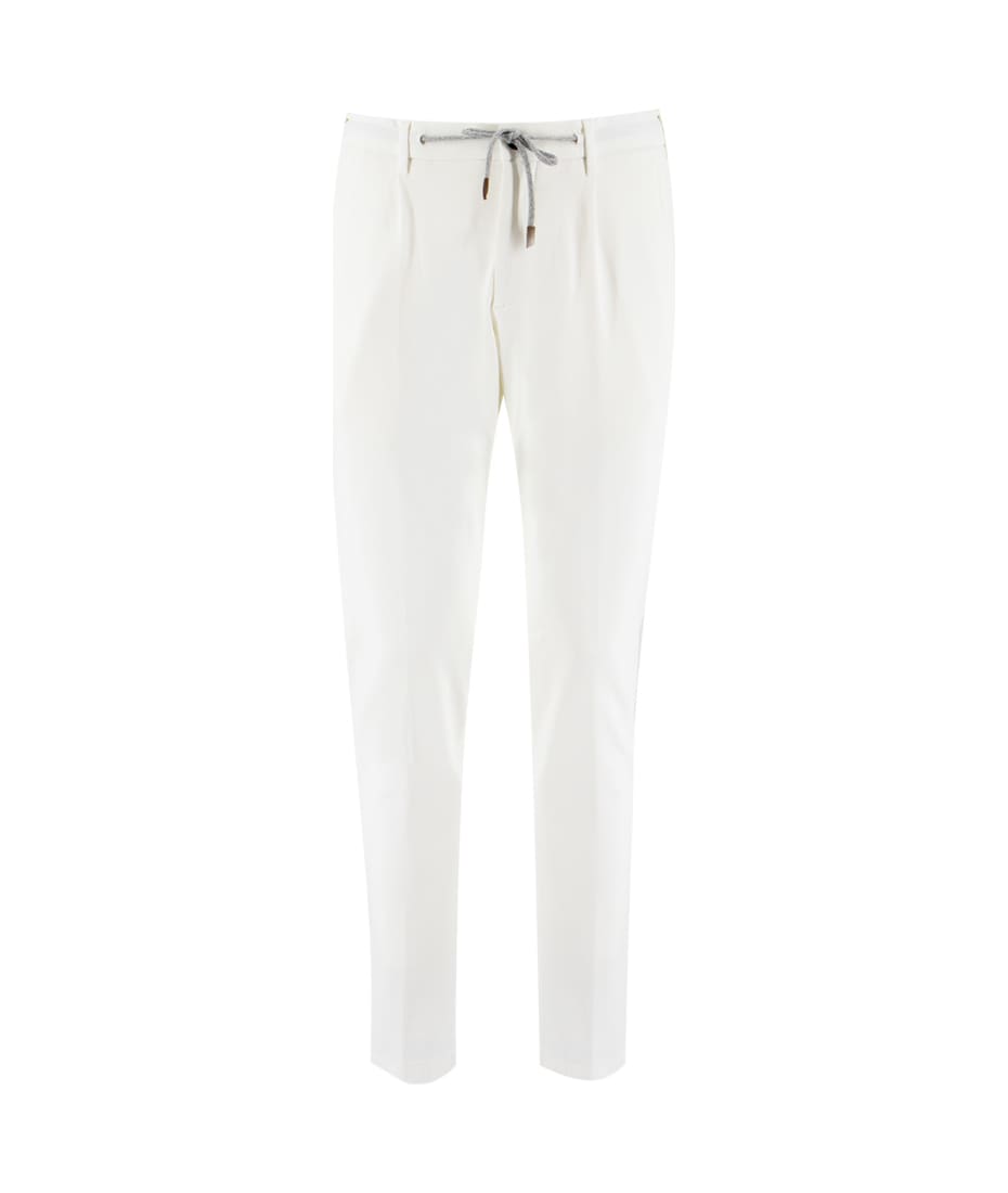 パンツ Eleventy SS25 Eleventy Trousers (K85PANJ02 TES0K02913) Beige drawstring trousers Eleventy- men - ELEVENTY