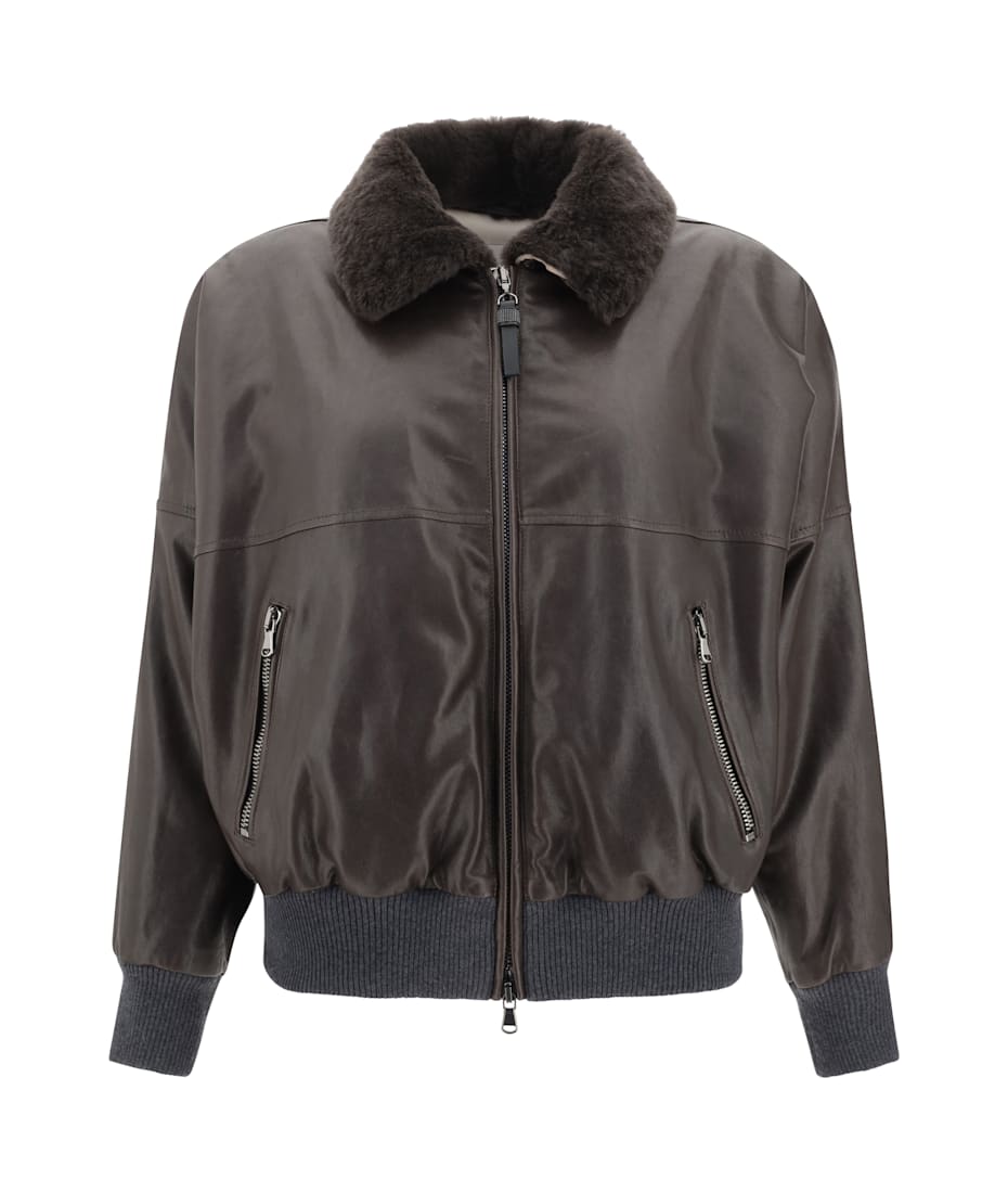 レザージャケット・コート BRUNELLO CUCINELLI RED LEATHER JACKET BRUNELLO CUCINELLI（レザージャケット）のフリマアイテム一覧