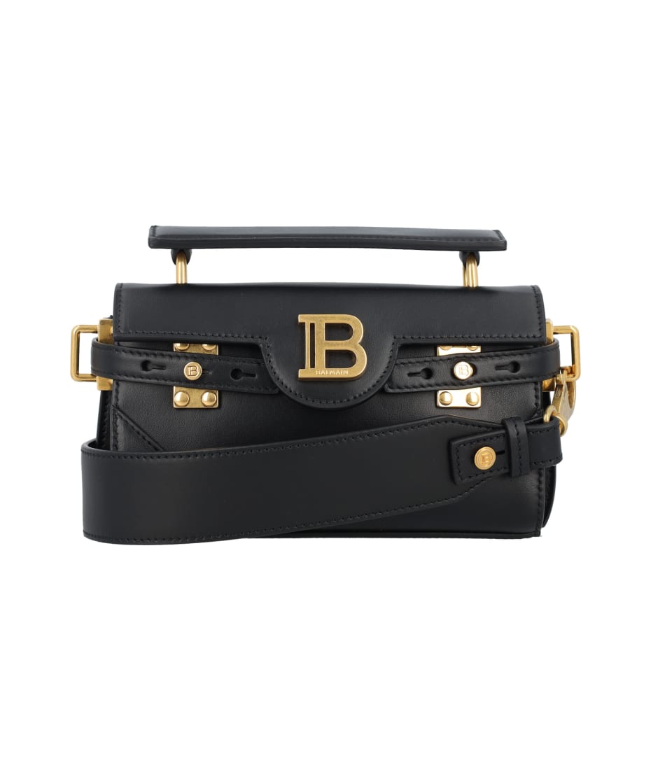 【関税込み】Balmain ブラック B-Buzz 19 バッグ Balmain B-buzz 19 bag - Black - Men | AE172LPSE0PA | thebs.com