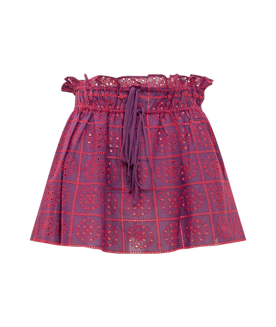【送料&関税込】Ganni Light Broderie Skirt Ganni Light Broderie Skirt | italist