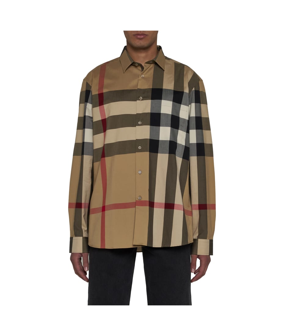 シャツ BURBERRY SUMMERTON POPLIN SHIRT Burberry Summerton Shirt | italist