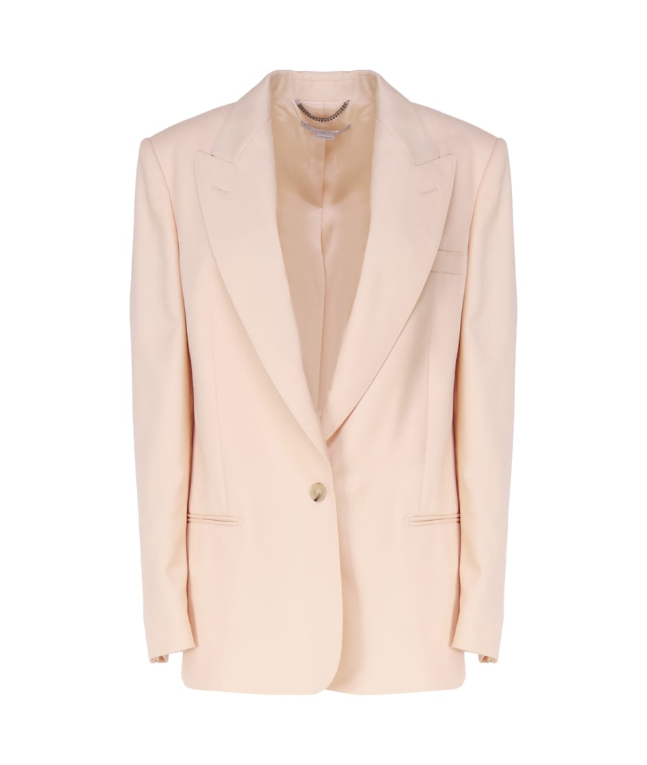 ジャケット Stella Mccartney Single-Breasted Blazer Stella McCartney single-breasted Wool Blazer | Brown | FARFETCH