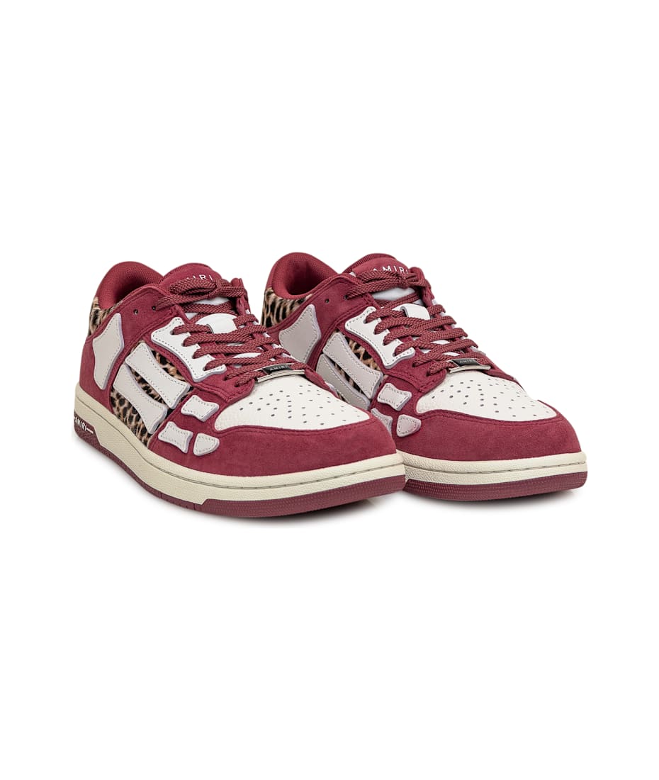 【Amiri】 Leopard Skelトップローレザースニーカー Amiri Men's Leopard Skel Low-Top Sneakers - Bergdorf Goodman
