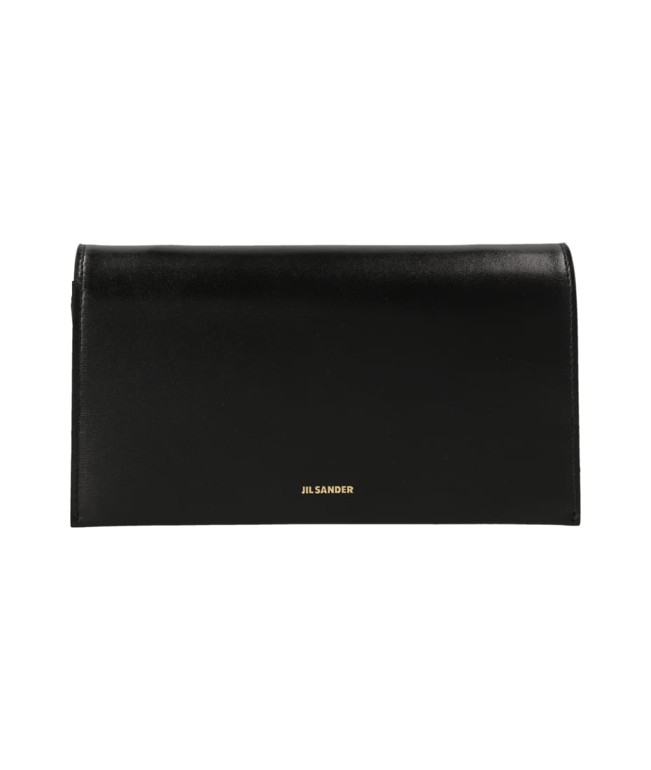 ショルダーバッグ・ポシェット JIL SANDER 'All Day Chain Wallet Bag' crossbody bag Jil Sander All Day Chain Wallet Bag In Pink - 61% Off