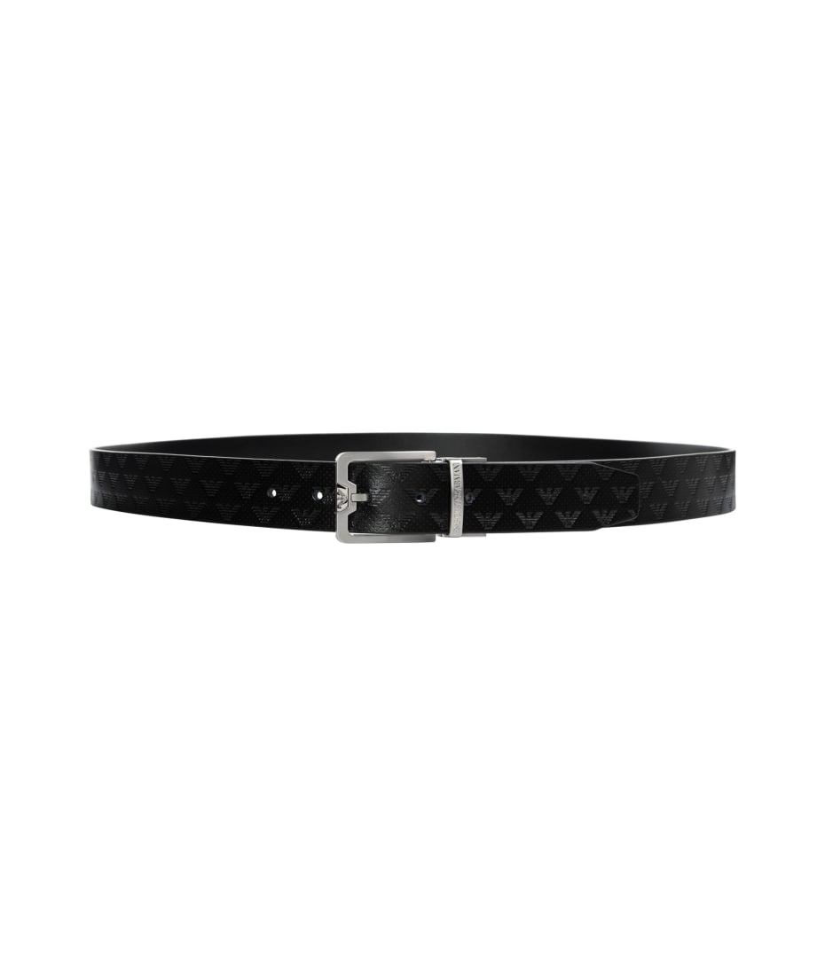 アクセサリーその他 EMPORIO ARMANI BLACK LEATHER BELT s-l400.jpg