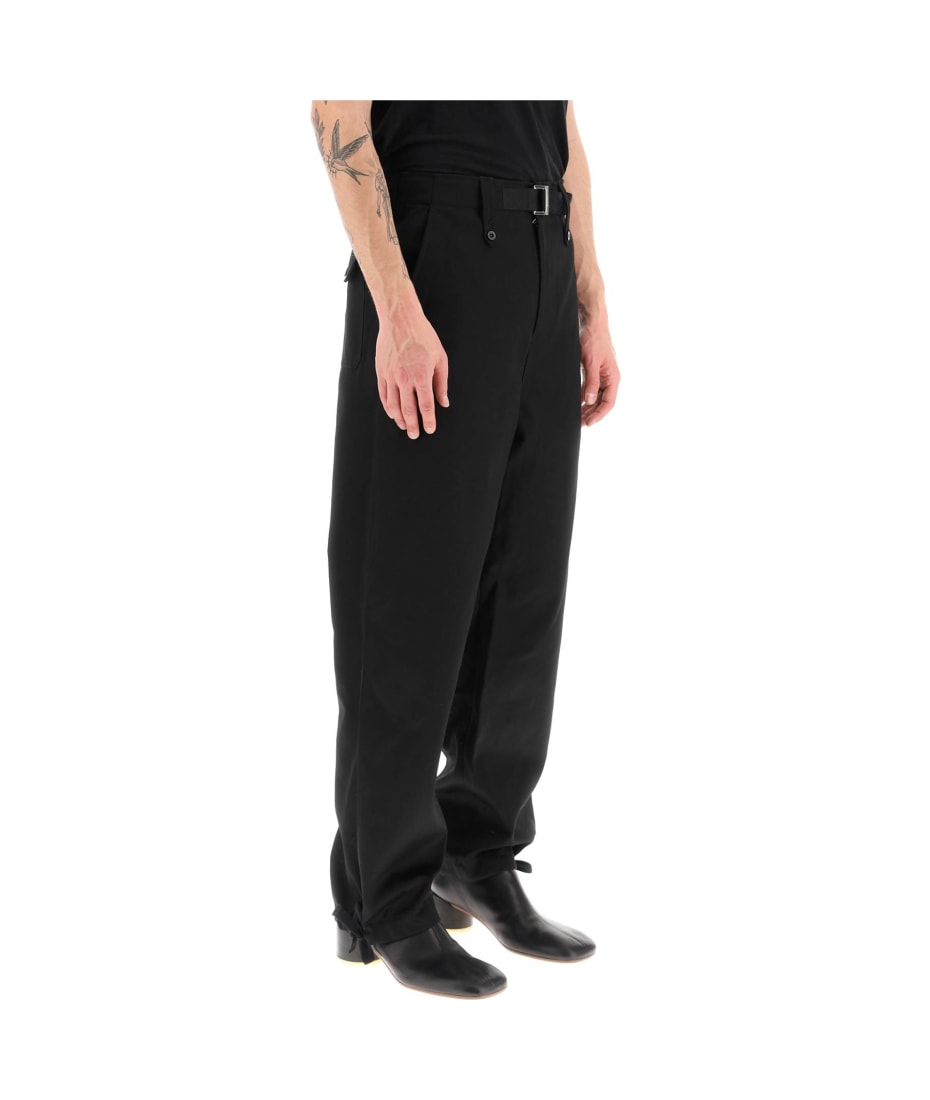 Sacai Cotton Twill Chino Pants | italist Sacai Cotton Twill Chino Pants | italist